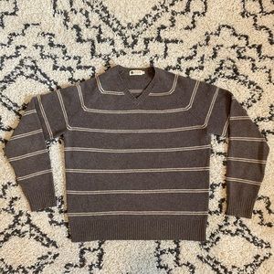 Men’s J. Crew 100% lambs wool v neck sweater